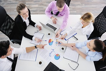 Image showing business people team on meeting