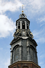 Image showing The old church of Amsterdam