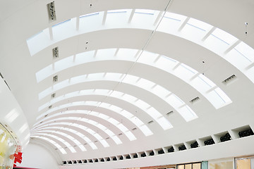 Image showing Interior of a shopping mall