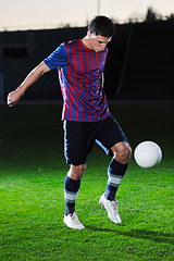 Image showing football player in action