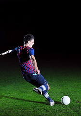 Image showing football player in action