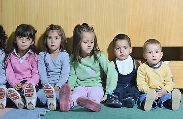 Image showing preschool  kids