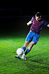 Image showing football player in action