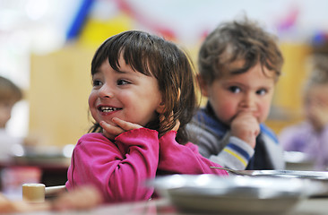 Image showing preschool  kids