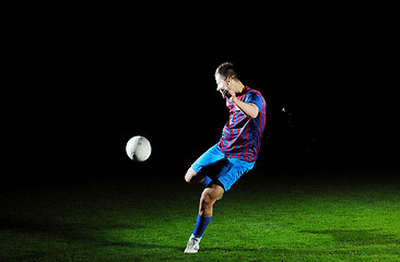 Image showing football player in action