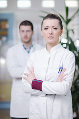 Image showing pharmacy drugstore people team