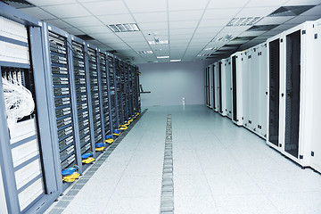 Image showing network server room