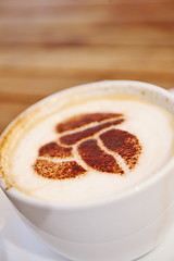 Image showing Coffee capuchino drink