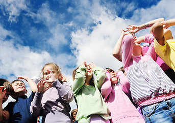 Image showing preschool  kids