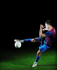 Image showing football player in action