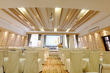 Image showing Empty business conference room