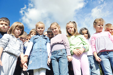 Image showing preschool  kids