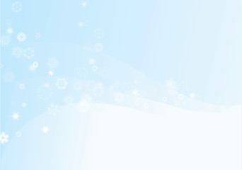 Image showing snowflake background