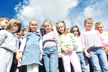 Image showing preschool  kids