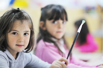 Image showing preschool  kids