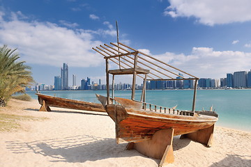 Image showing abu dhabi cityscape