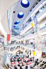 Image showing Interior of a shopping mall