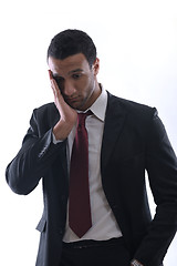 Image showing depressed business man