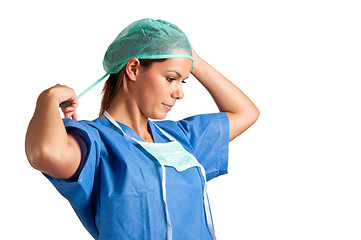 Image showing Female Surgeon