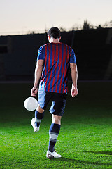 Image showing football player in action