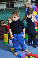 Image showing preschool  kids