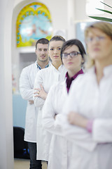 Image showing pharmacy drugstore people team