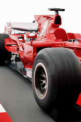 Image showing red formel 1 model