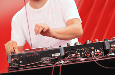 Image showing music dj