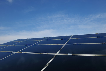 Image showing solar panel renewable energy field