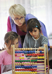 Image showing preschool  kids