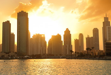 Image showing modern city skyline