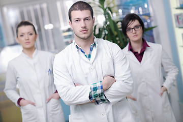 Image showing pharmacy drugstore people team