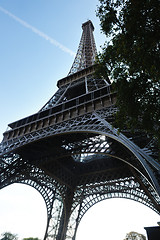 Image showing eiffel tower in paris at day