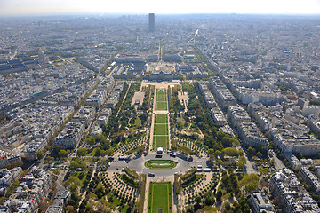 Image showing eiffel tower in paris at day