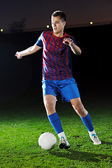 Image showing football player in action