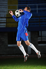 Image showing football player in action