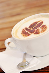 Image showing Coffee capuchino drink