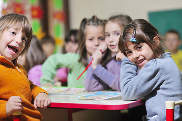 Image showing preschool  kids