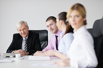 Image showing business people team on meeting