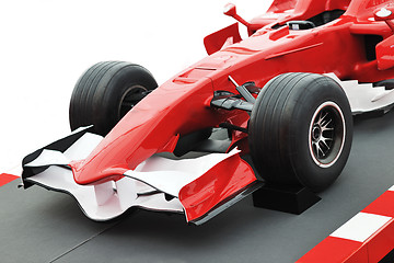 Image showing red formel 1 model