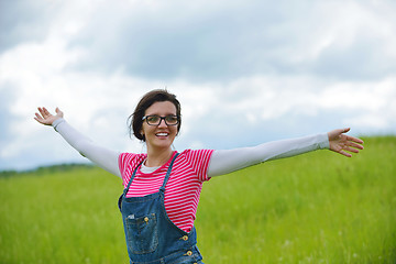 Image showing Enjoying the nature and life