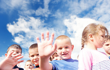 Image showing preschool  kids