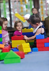 Image showing preschool  kids