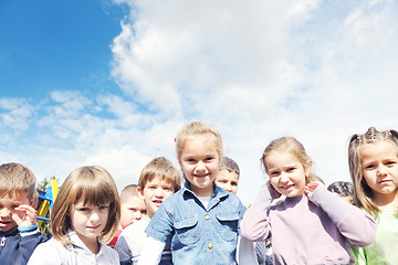 Image showing preschool  kids