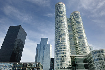 Image showing Modern Buildings in the new center of Paris