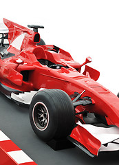 Image showing red formel 1 model