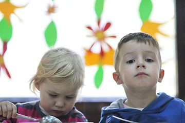 Image showing preschool  kids