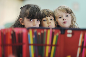 Image showing preschool  kids