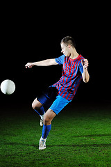 Image showing football player in action