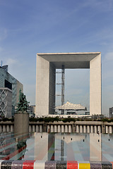 Image showing Modern Buildings in the new center of Paris